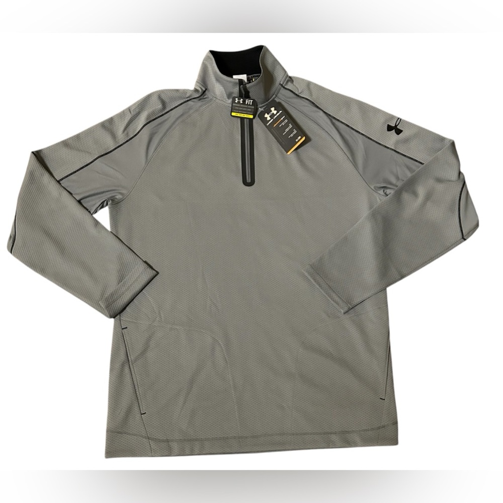 Under Armor Light Weight Loose Fit 3/4 Zip  SZ L